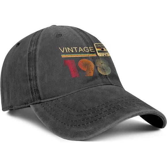 Vintage 1985 Baseball Cap 40th Birthday Gift Unisex Adjustable Sun Protection main image 5